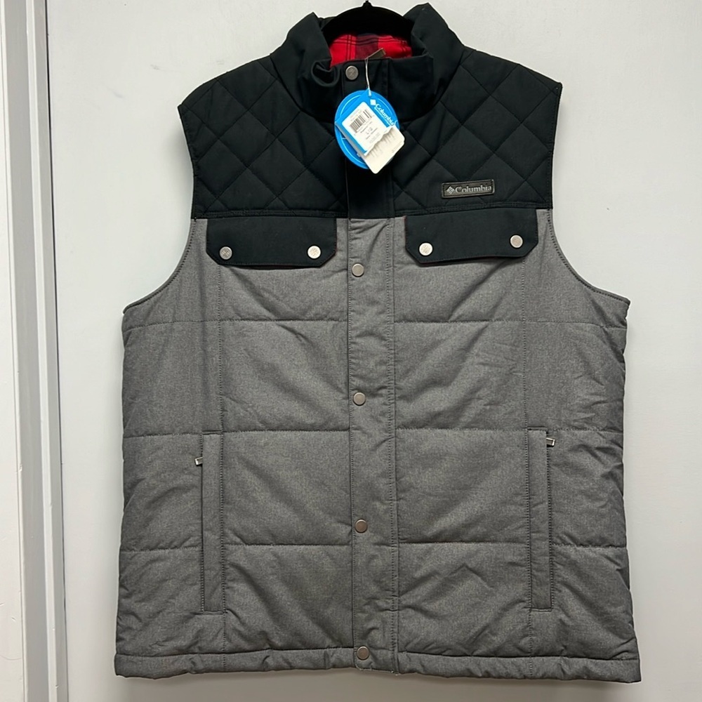 NWT Columbia Men’s Ridgestone Puffer Vest Size Large